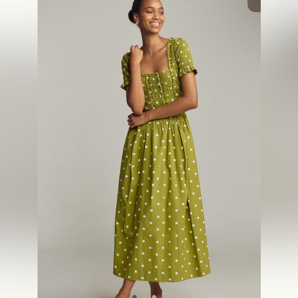 Damson Madder x Anthropologie Raphaela Maxi Dress